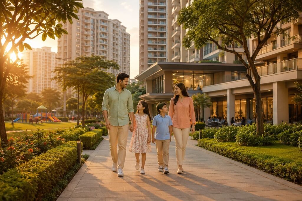 Family lifestyle in Sohna Road Gurugram residential community