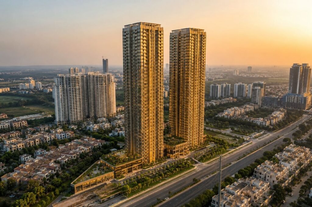 Trump Towers Gurgaon luxury residential towers in Sector 65 on Golf Course Extension Road