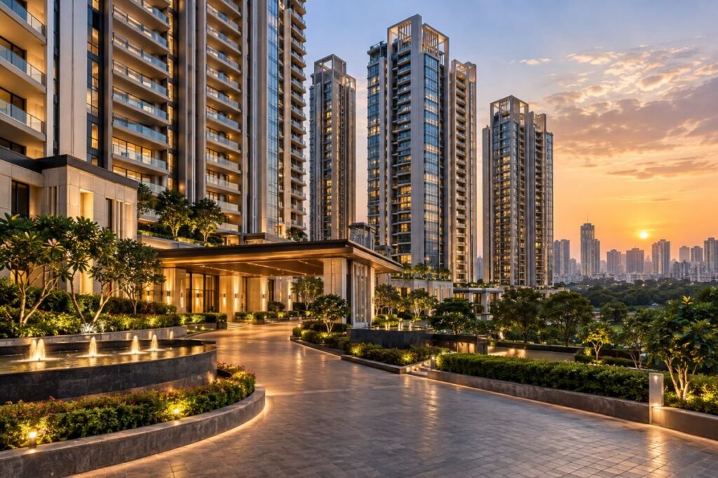 Branded residences properties in Gurugram luxury residential development