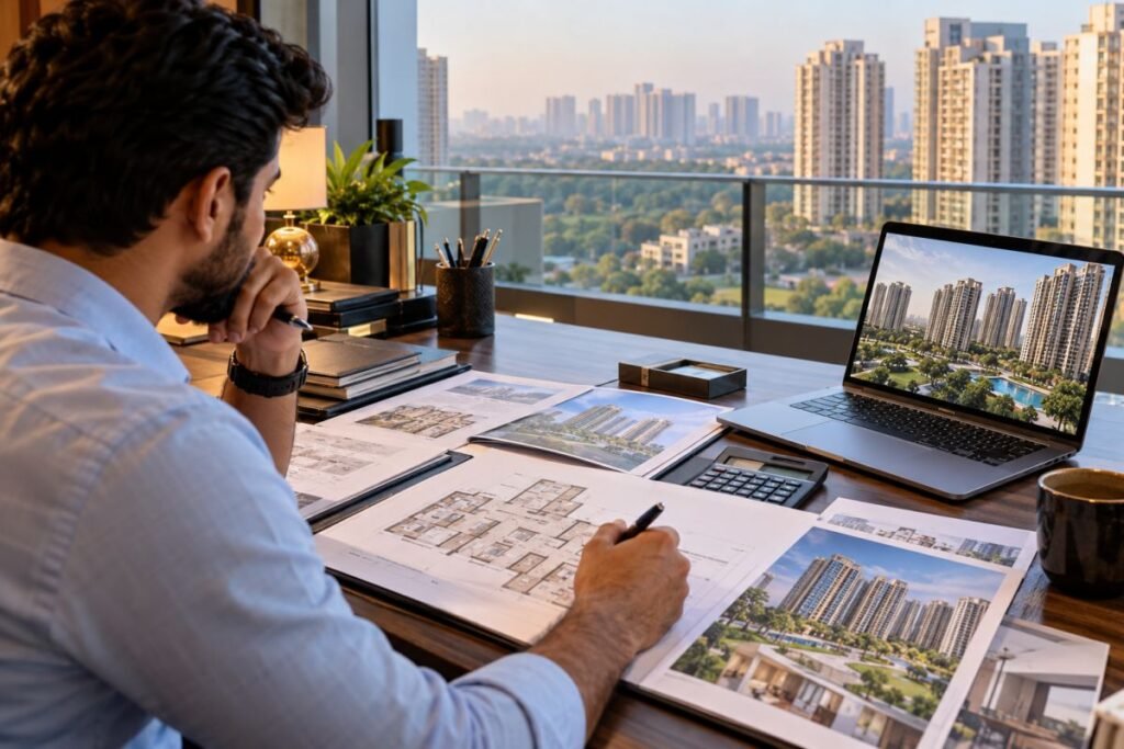 Buying property in Sector 43 Gurugram buyer evaluation