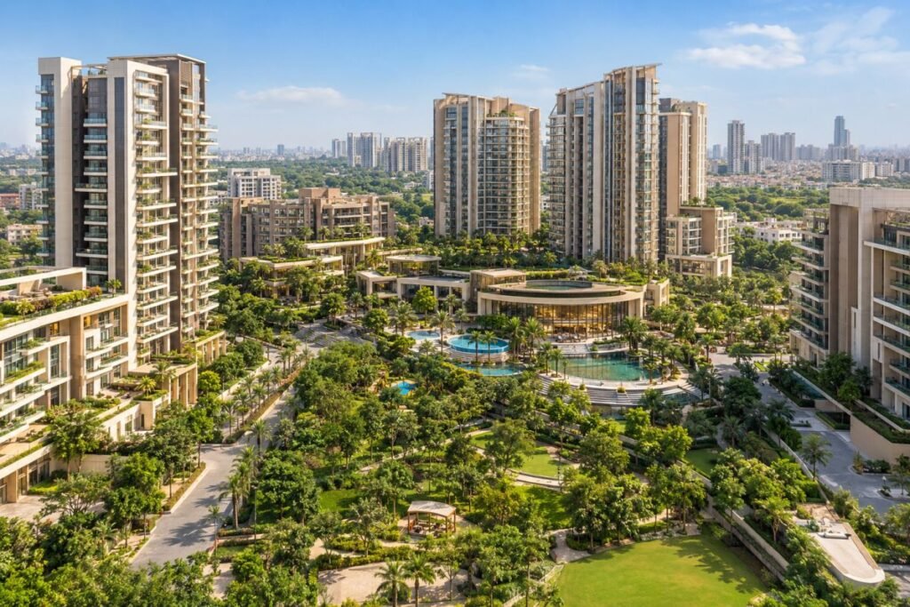 Central Park projects in Gurugram portfolio