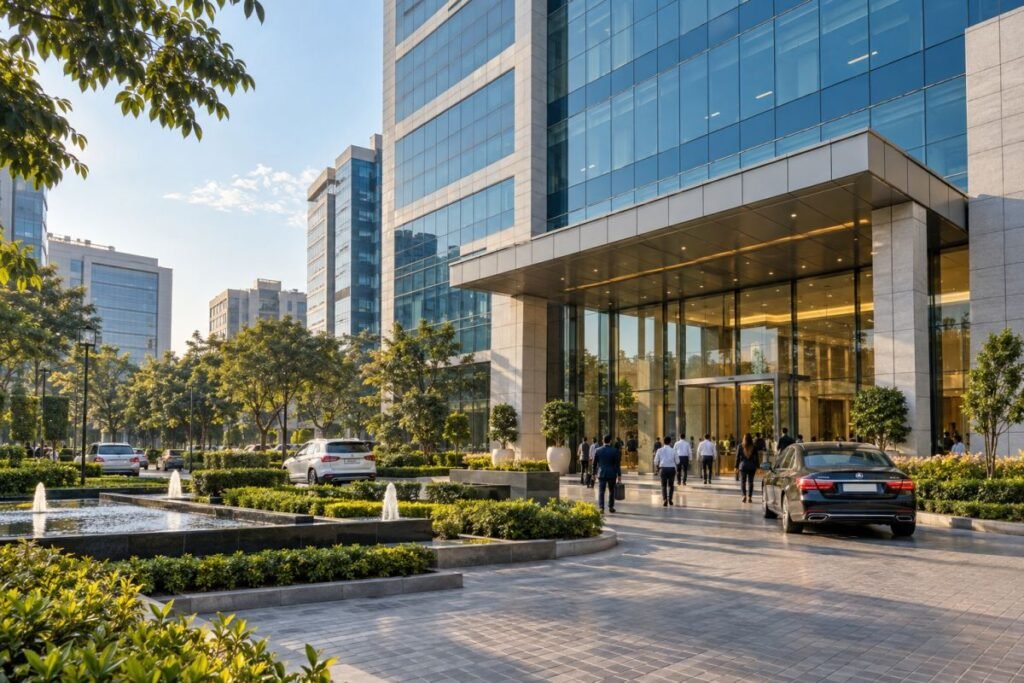 Commercial property and office buildings in Sector 34 Gurugram