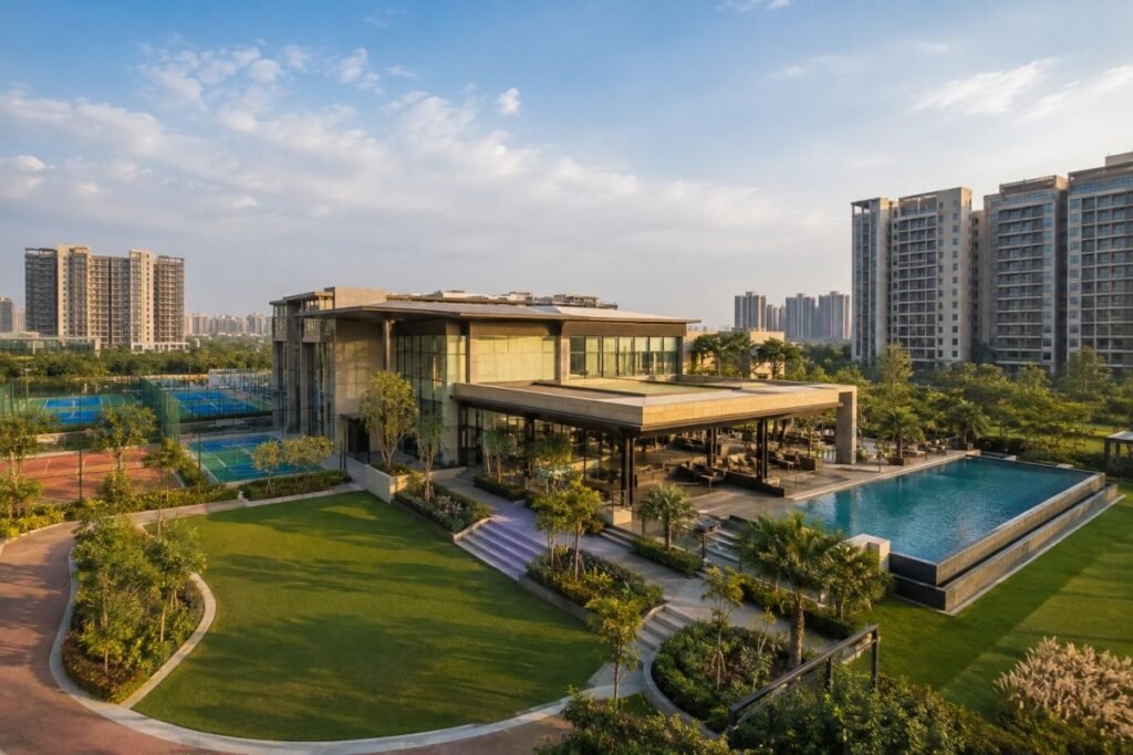 Clubhouse and lifestyle amenities at Conscient Elaira Residences