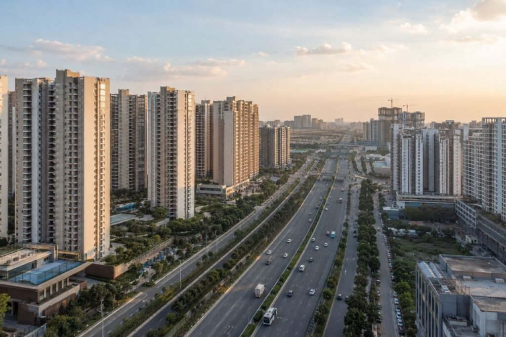 Dwarka Expressway connectivity near Conscient PARQ Gurugram