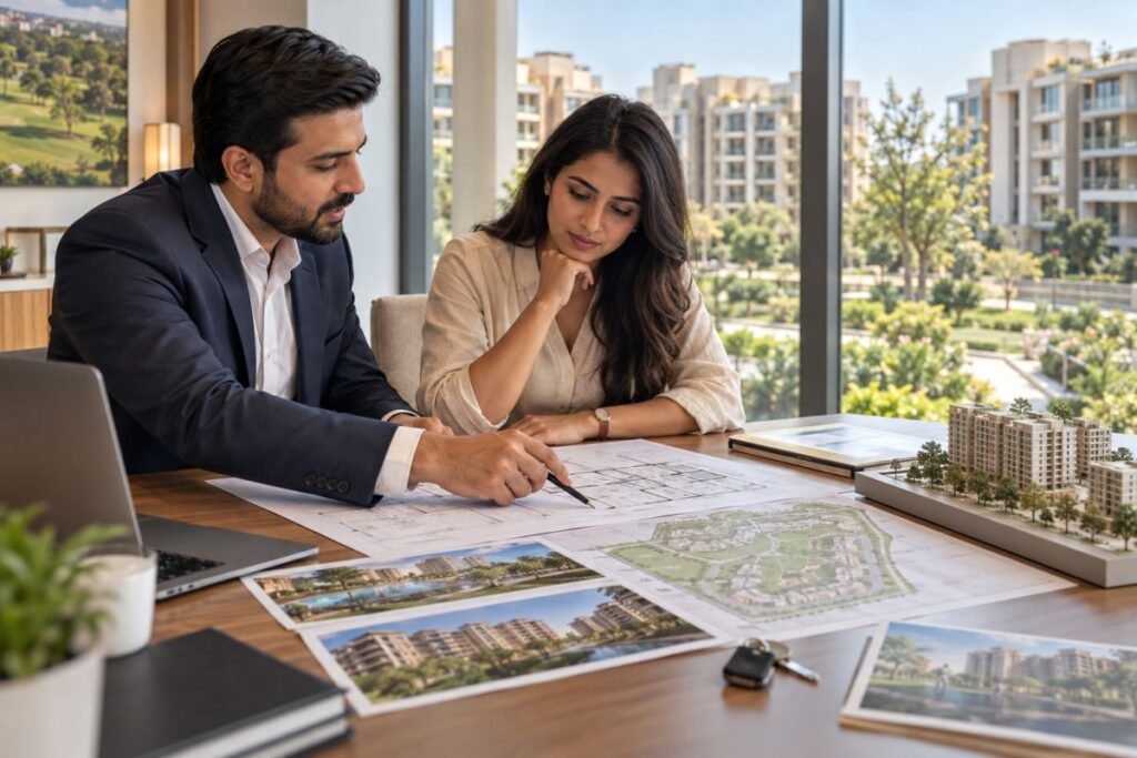 Property investor evaluating Eldeco Fairway Reserve in Gurugram