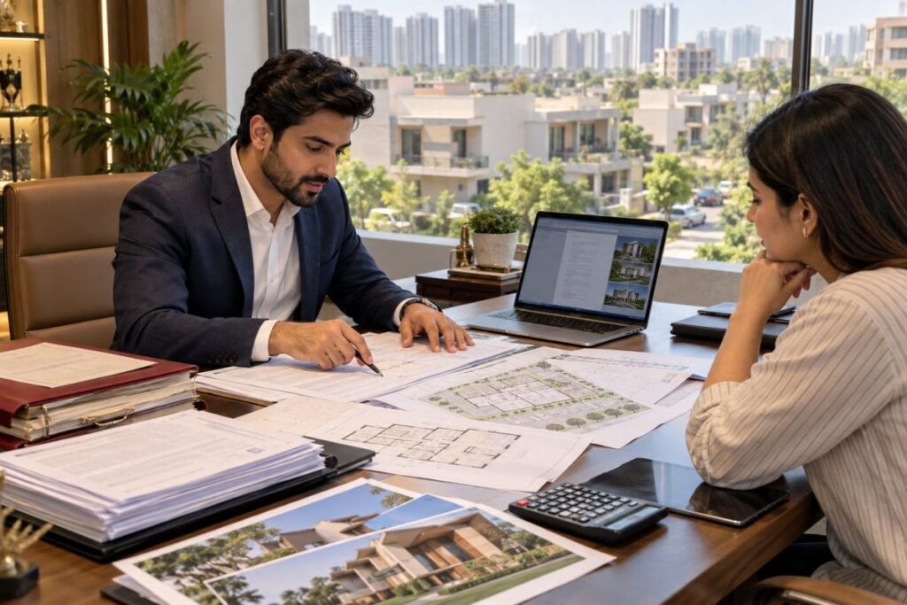 Freehold property due diligence and title verification in Gurugram