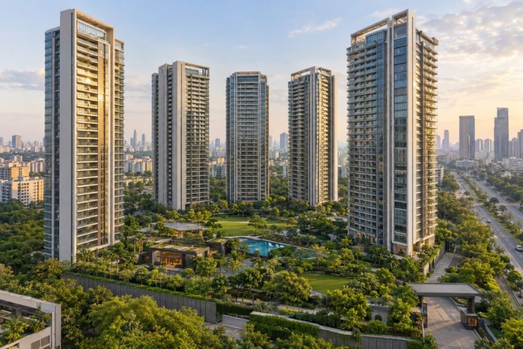 Godrej Samaris luxury residential development in Sector 53 Gurugram
