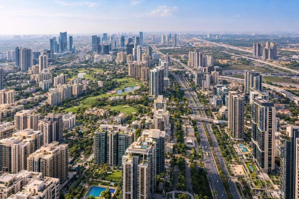 Gurugram branded residences across Golf Course Road SPR and Dwarka Expressway