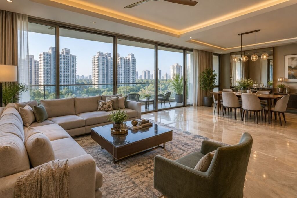 IREO Grand Arch resale apartment interior in Gurugram