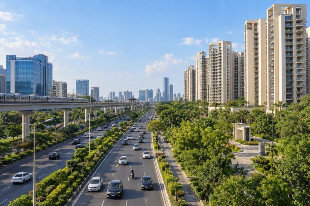 Sector 58 Gurugram connectivity near IREO Grand Arch