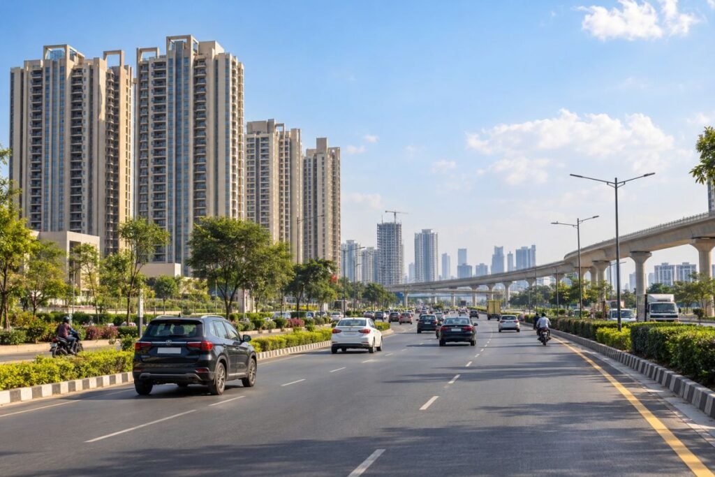 Sector 84 New Gurugram connectivity near Dwarka Expressway
