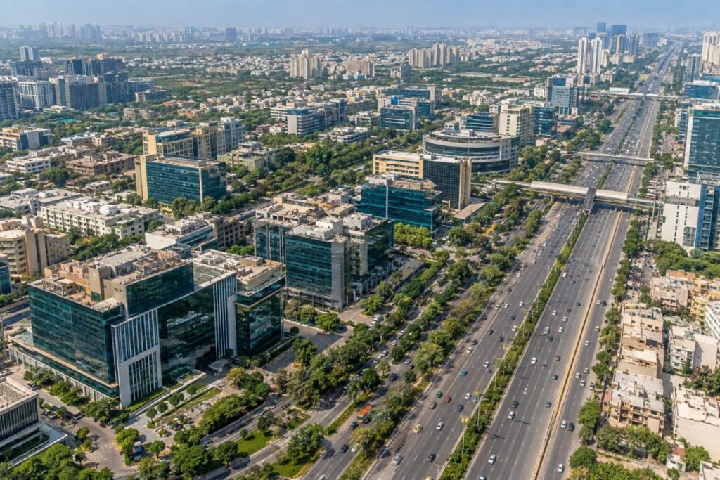 Properties in Sector 34 Gurugram location and commercial area