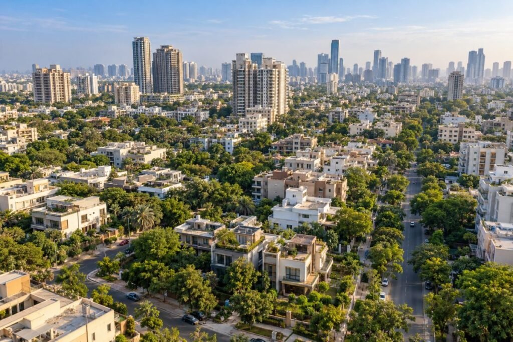 Properties in Sector 41 Gurugram and established residential neighbourhood