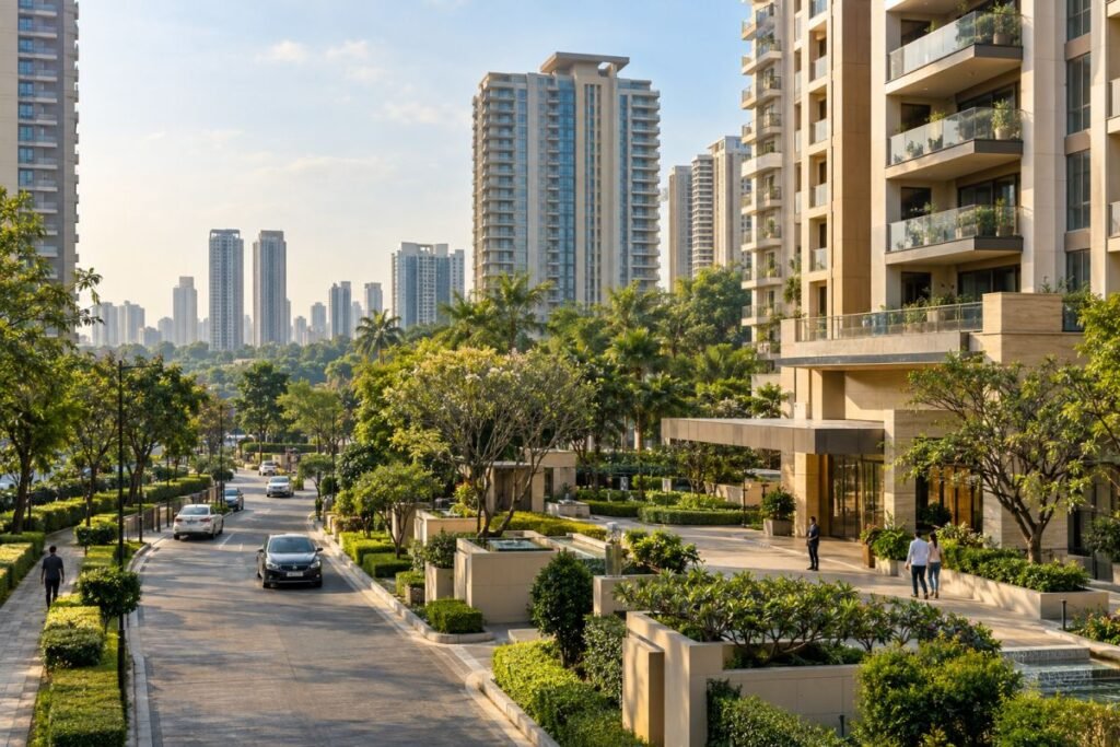 Resale properties in Gurugram residential neighbourhood