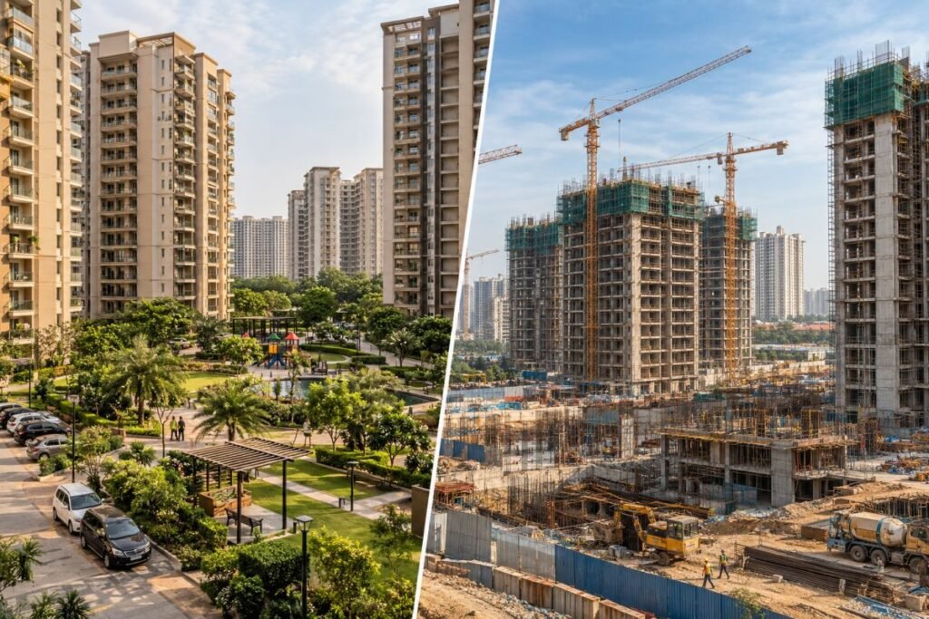 Resale vs new property on Southern Peripheral Road Gurugram