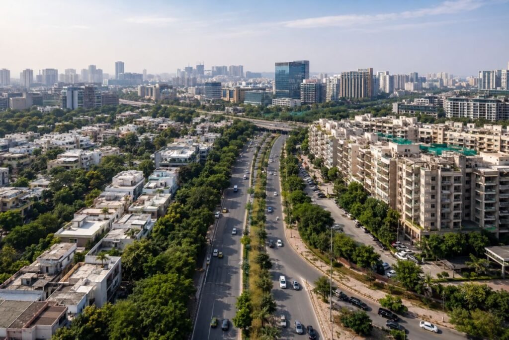 Sector 22 Gurugram road connectivity and mature infrastructure