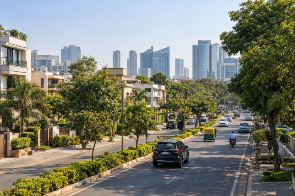 Sector 29 Gurugram location and connectivity near NH-8