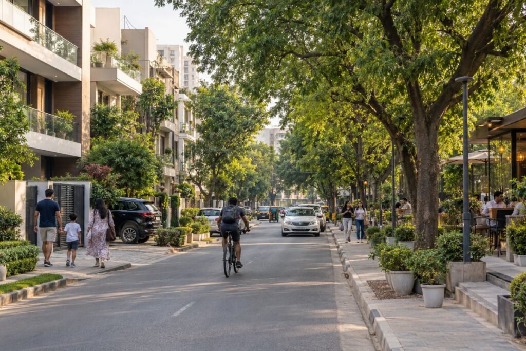 Residential lifestyle in Sector 29 Gurugram near Leisure Valley