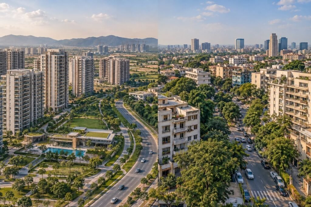 Sector 32 Sohna versus Sector 31 Central Gurugram property comparison