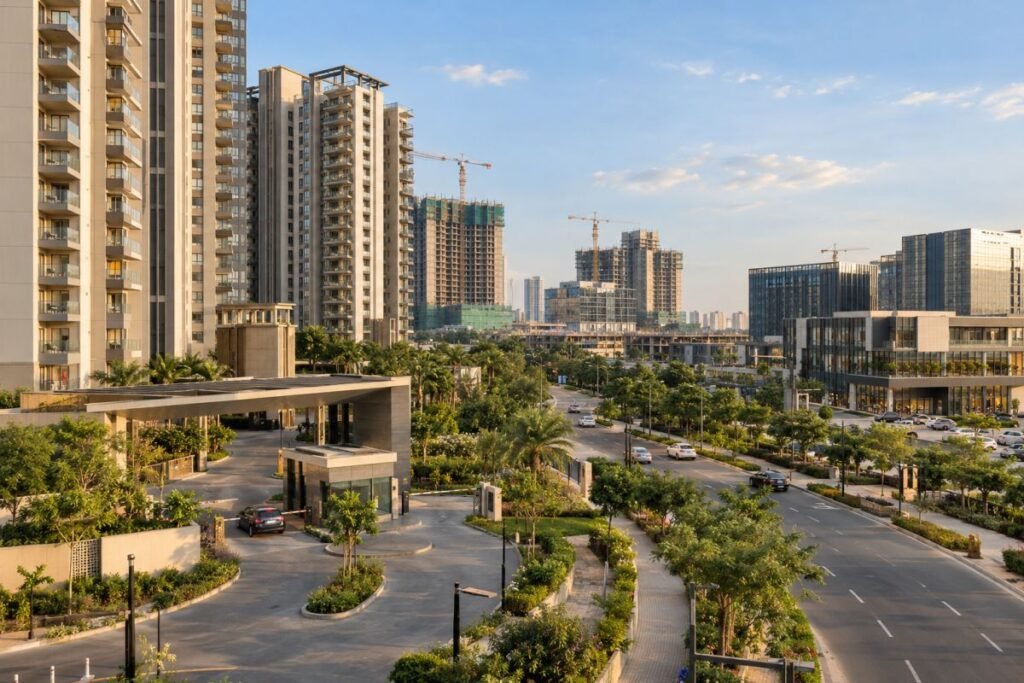 live projects in Sector 35 Gurugram apartment and plotted development