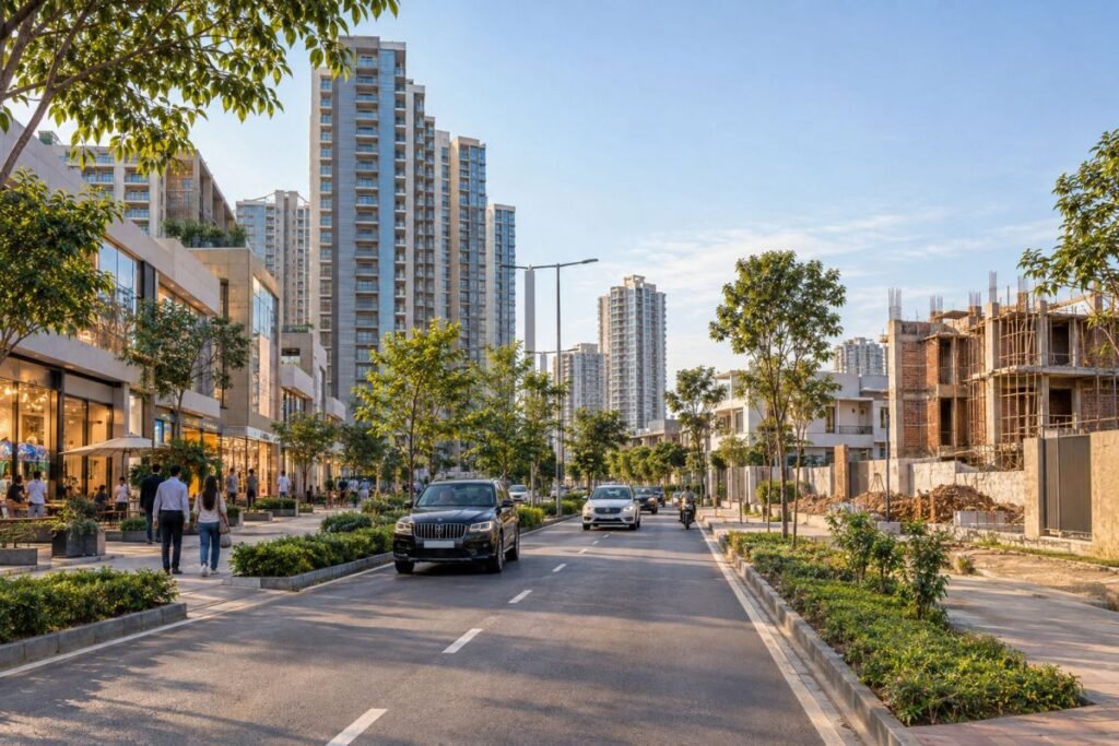 Sector 35 Gurugram properties residential and commercial development