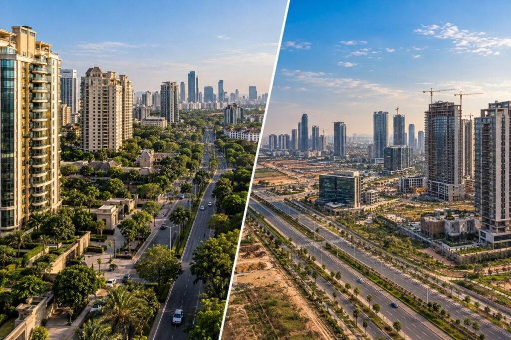 Sector 42 versus SPR and New Gurugram property market