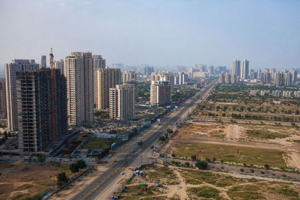 Emerging residential development in Dwarka Expressway Sectors 105 to 113