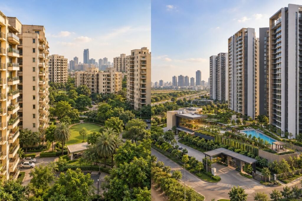 Sohna Road resale vs new launch property comparison