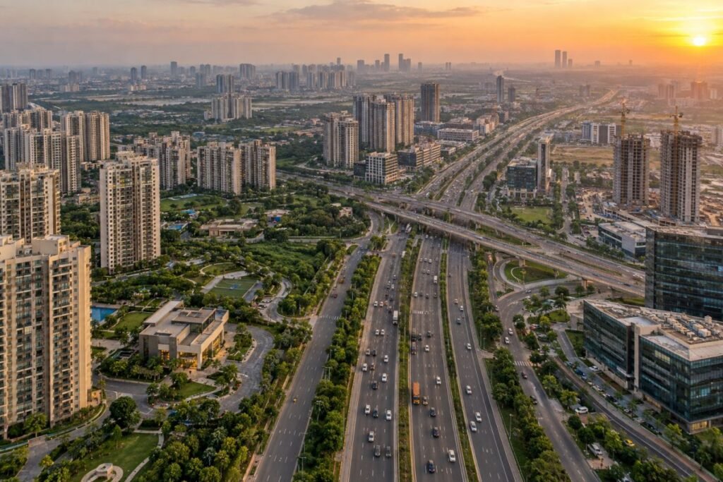 Southern Peripheral Road Gurugram connectivity and residential property