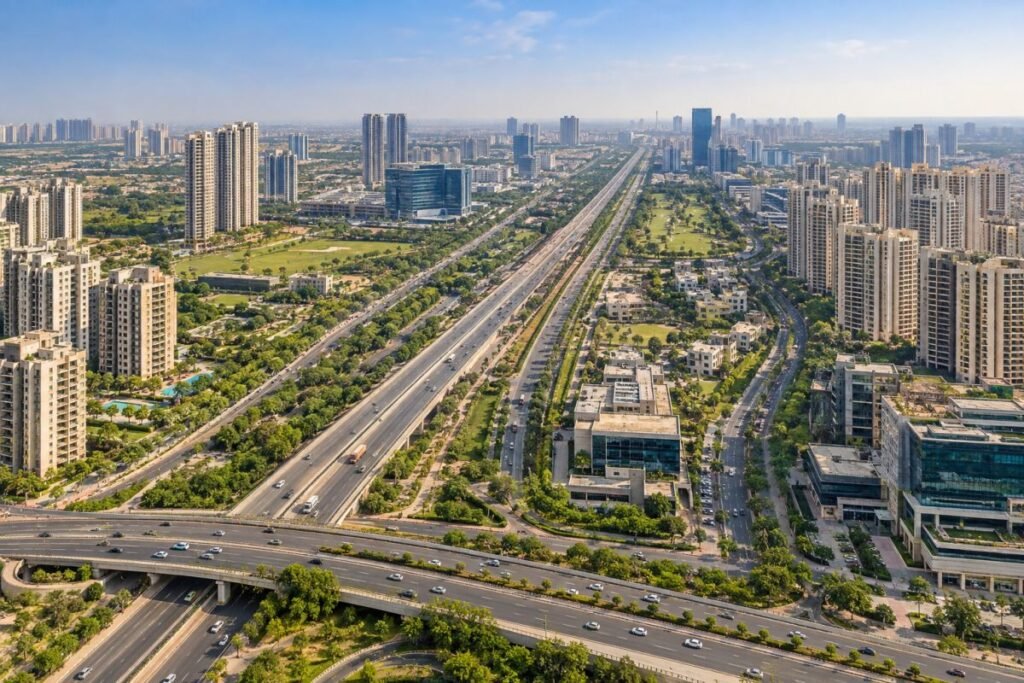 SPR Dwarka Expressway and Golf Course Extension Road comparison