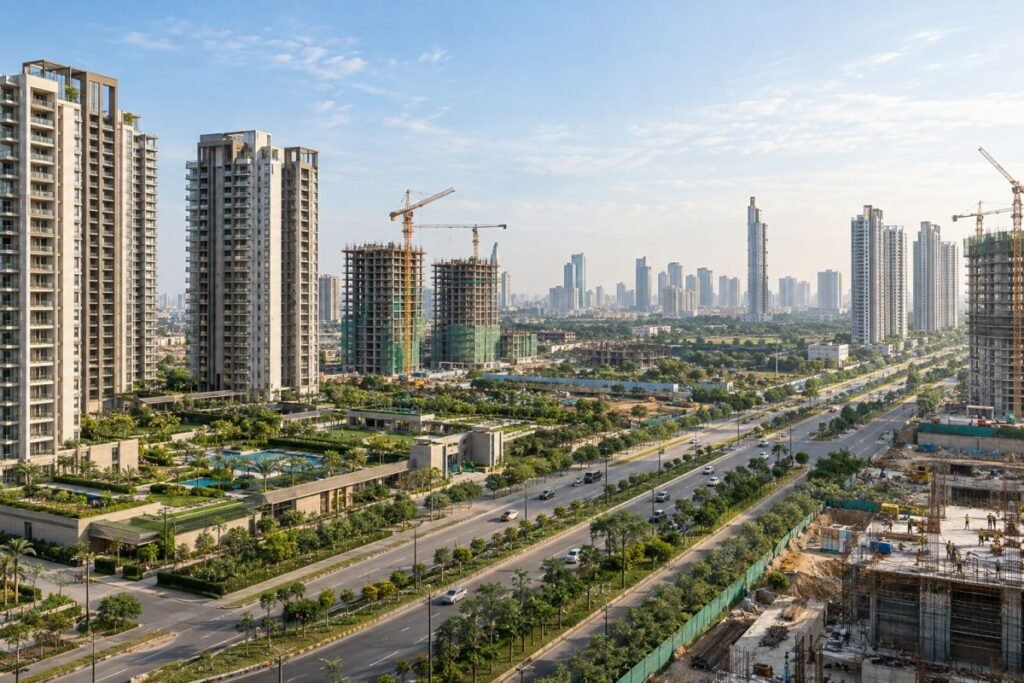 Under construction properties in Gurugram across major residential corridors