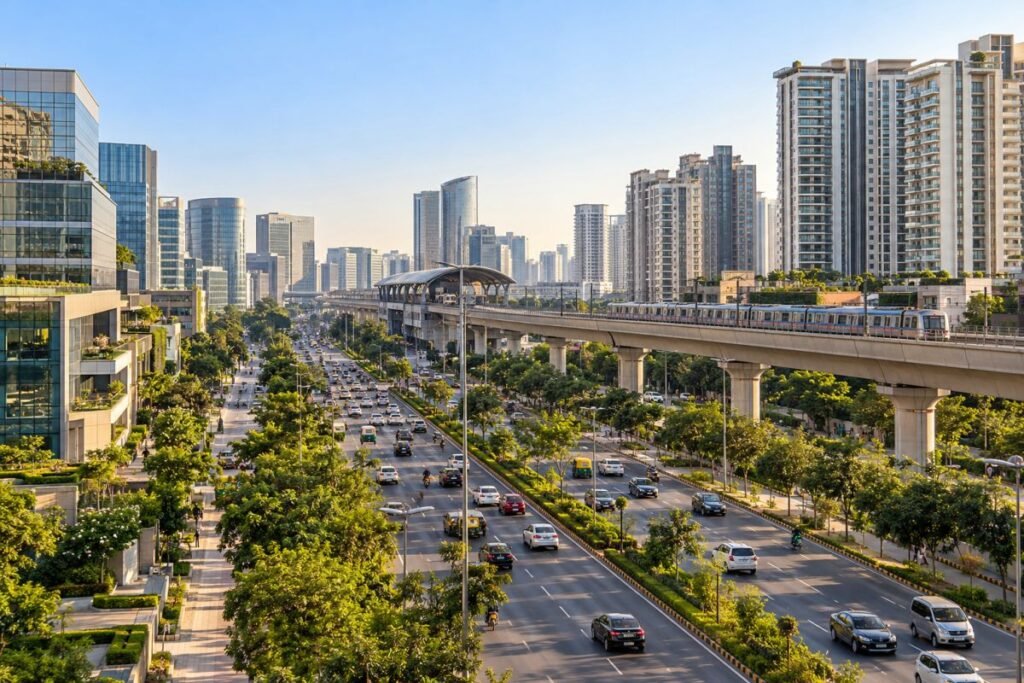 Central Gurugram connectivity to NH-48 and MG Road