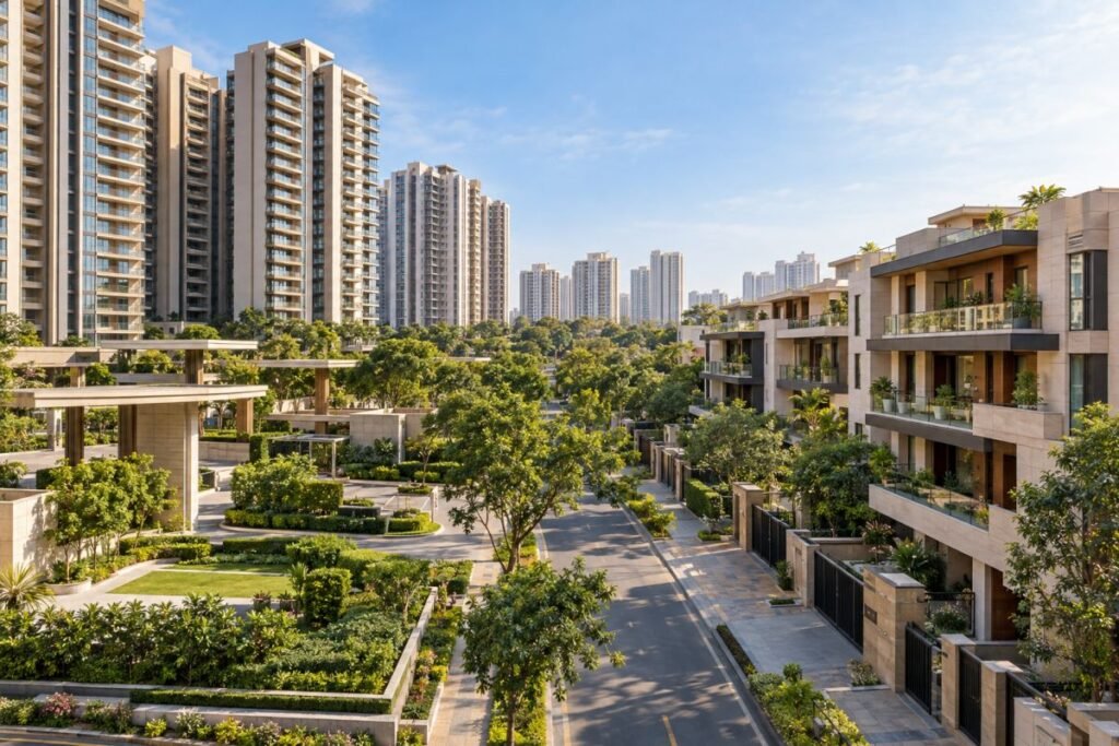 Flats and builder floors in Central Gurugram