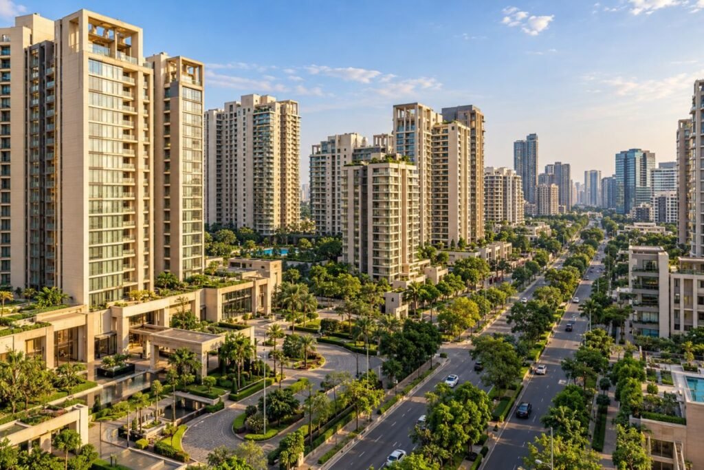 Golf Course Road Gurugram residential projects and luxury apartments