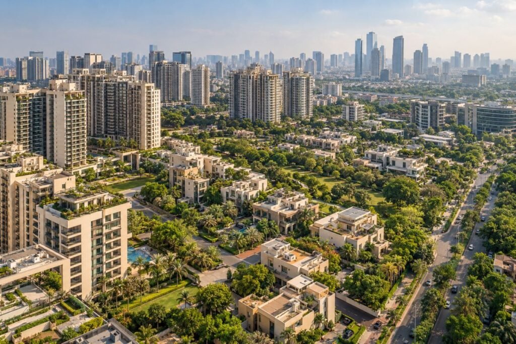 Properties in Sector 50 Gurugram and surrounding residential area