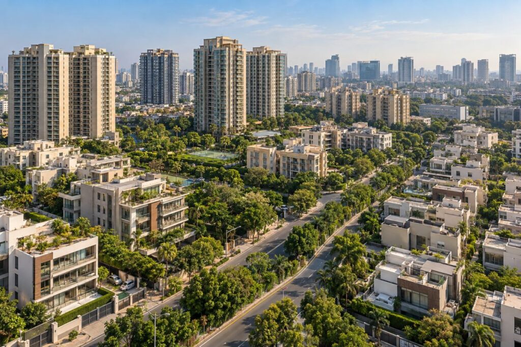 Properties in Sector 51 Gurugram residential neighbourhood