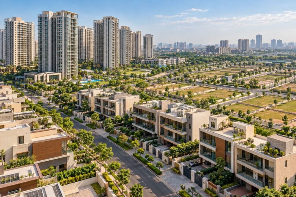 Apartments builder floors and residential properties in New Gurugram