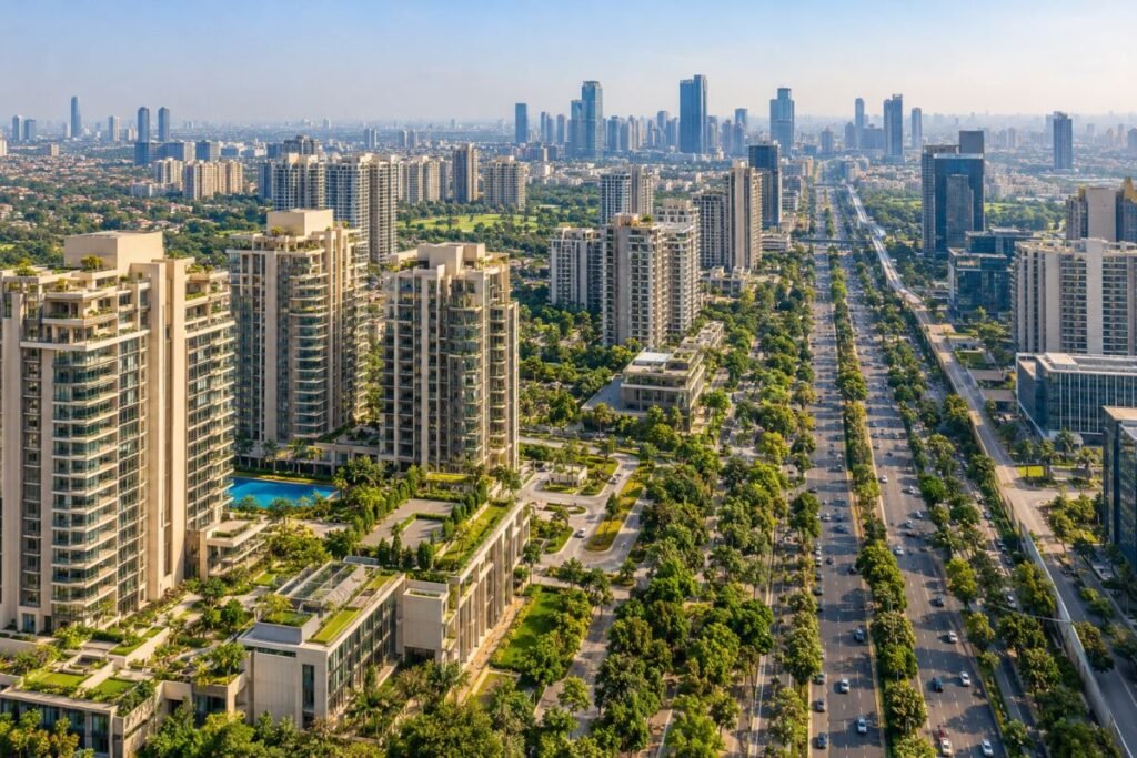 Residential properties in Golf Course Road Gurugram