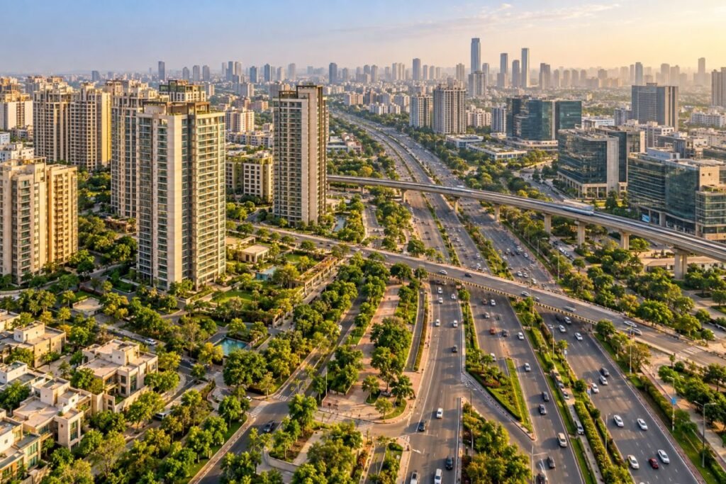 Sector 50 Gurgaon connectivity to Golf Course Extension Road and central Gurugram