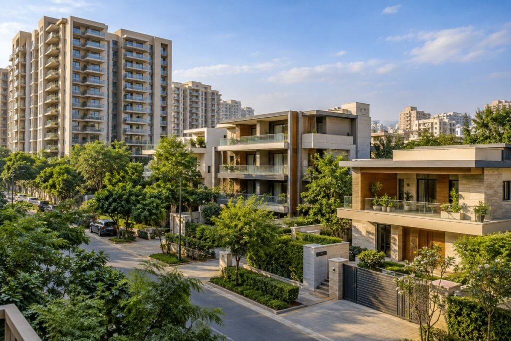 Sector 55 Gurugram apartments and builder floors