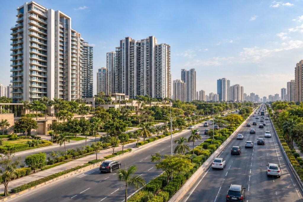 Sector 58 Gurugram connectivity to Golf Course Extension Road and surrounding residential areas