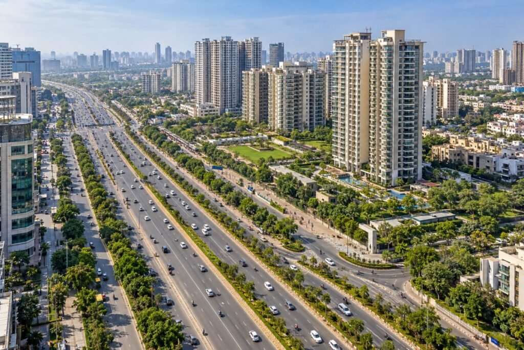 Sector 60 Gurugram properties near Golf Course Extension Road and surrounding residential developments.