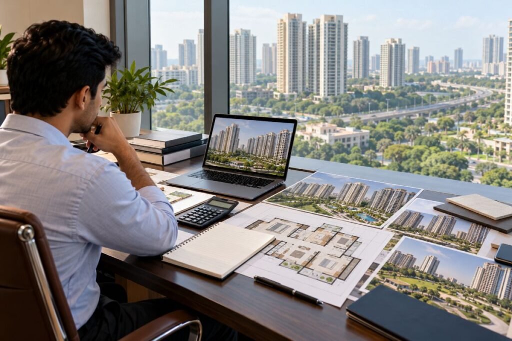 Property price analysis for Sector 60 Gurugram apartments and independent builder floors.