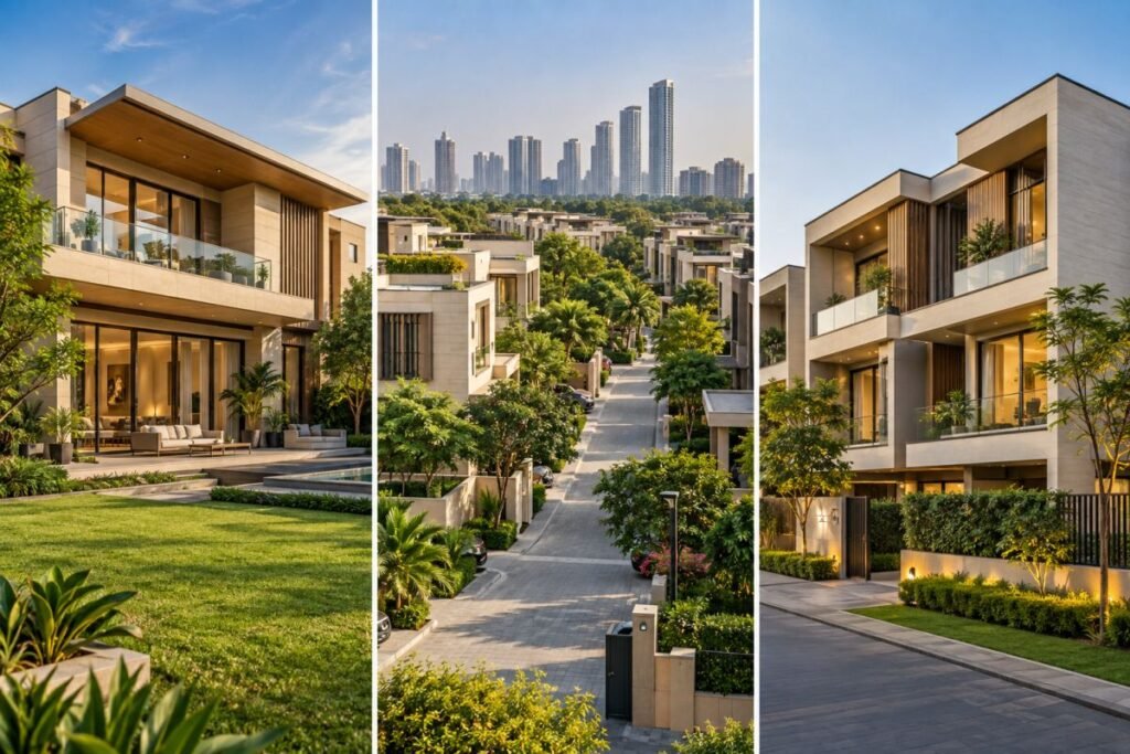 Luxury villas and low-rise villa residences in Gurugram