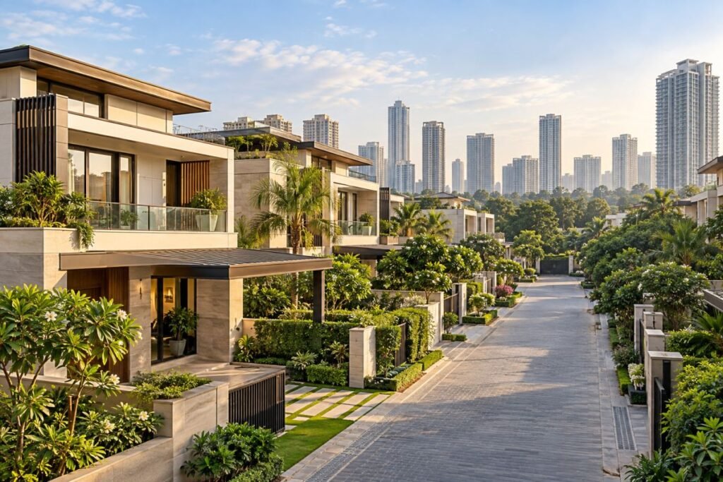 Villa properties in Gurugram premium residential community