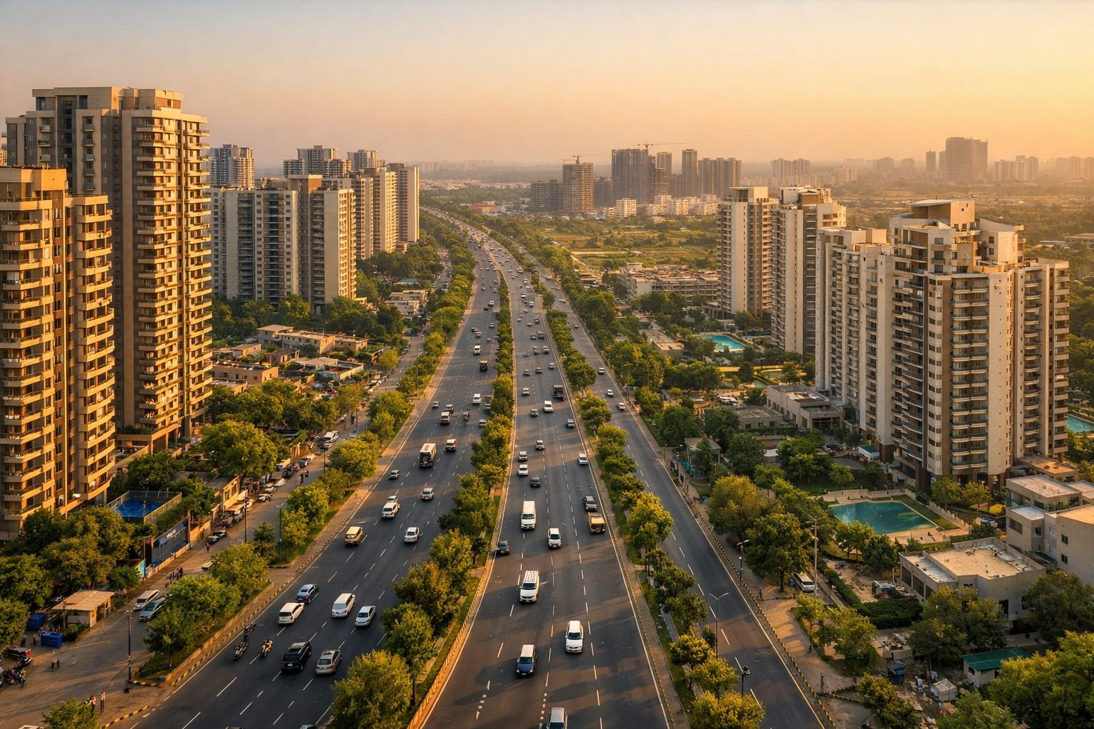 SPR Road Gurgaon skyline residential development 2026